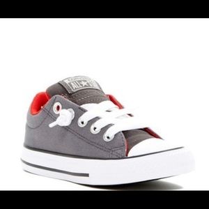 Boys Converse Grey Size 5